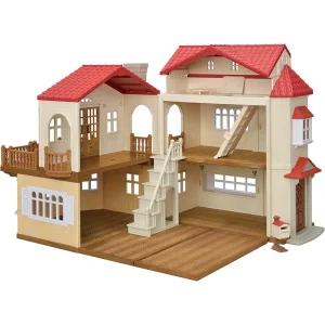 خانه عروسک روستایی سیلوانیان فامیلیز sylvanian families secret roof country home کد 5708